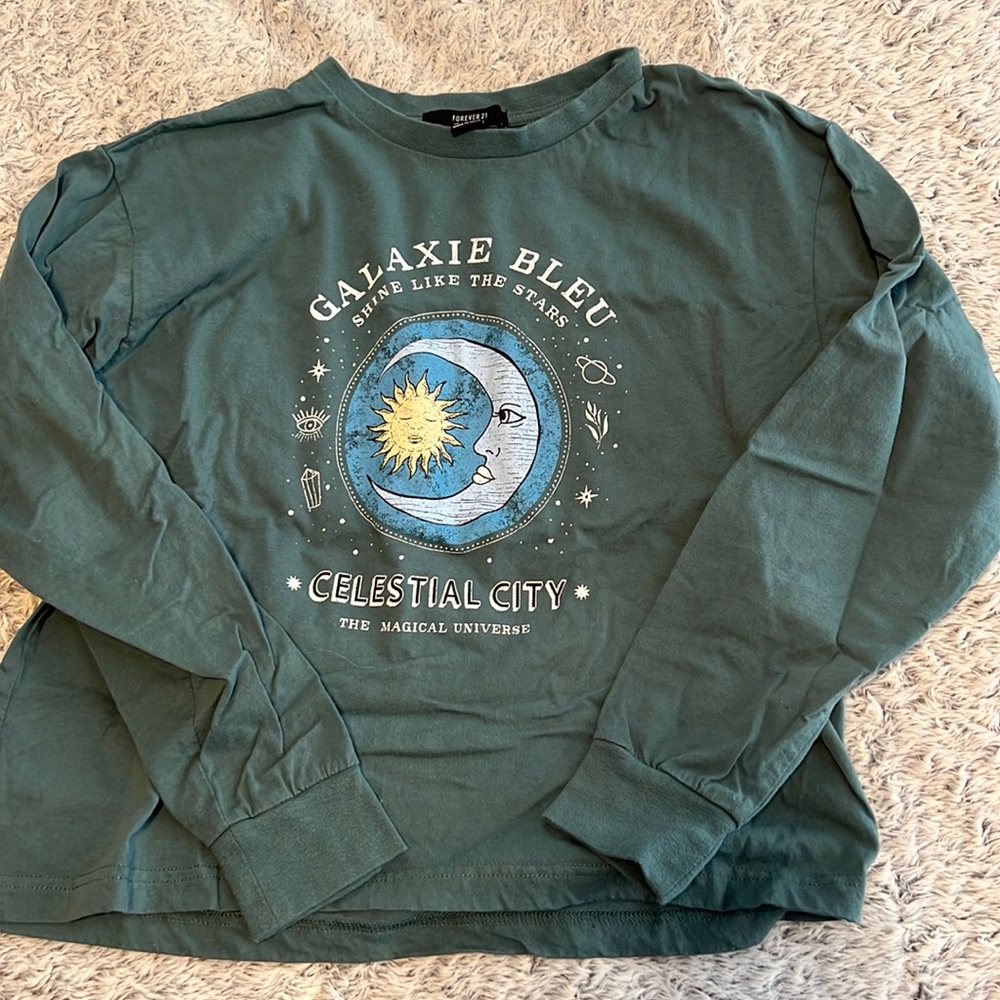 Forever 21 celestial long sleeve